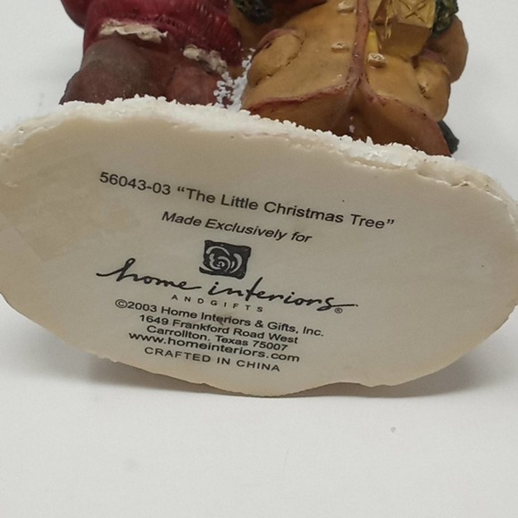 Home Interiors # 56043-03 The Little Christmas Figurine 2003 - Picture 5 of 14